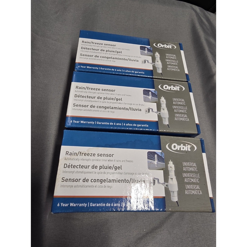 6 Pack! Orbit 57460 Heavy Duty 3/4" Jar-Top In-Line Sprinkler Valve New in Box - Picture 8 of 9